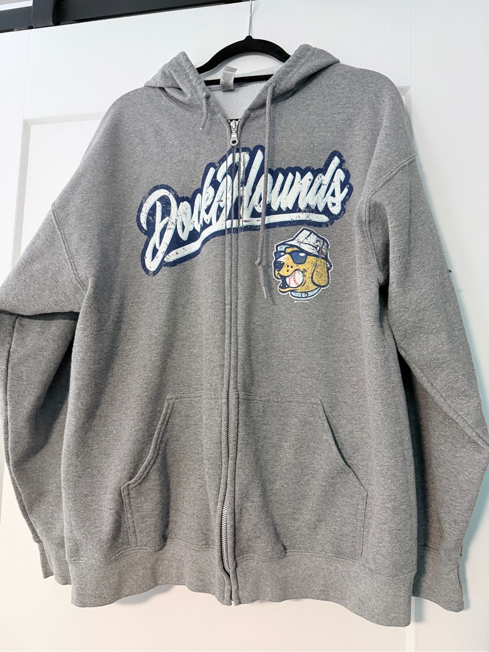 Men's Gray Zip-Up Hoodie